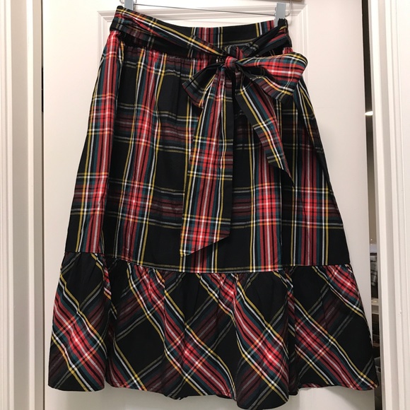 J-Crew Big Bow Midi Skirt - Picture 2 of 7